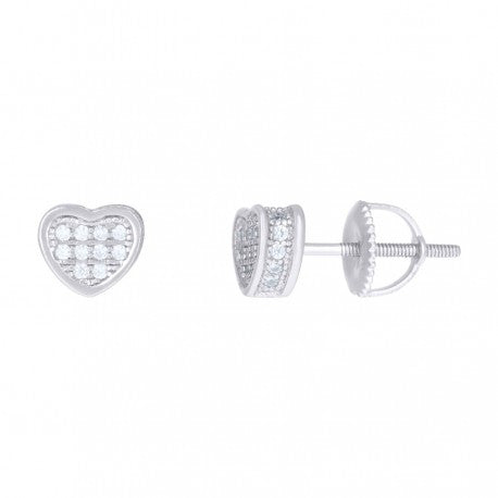 925 Sterling Silver CZ Earrings