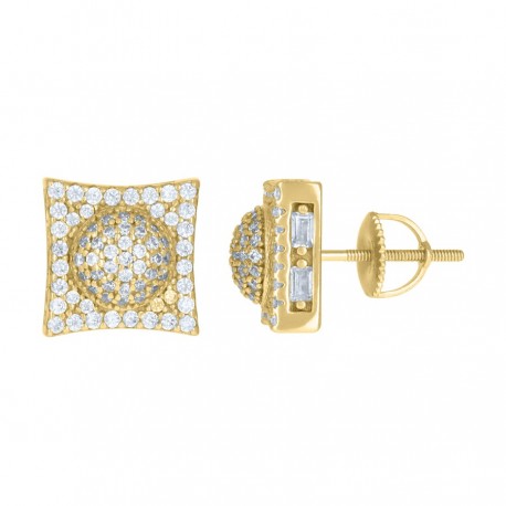 925 Sterling Silver CZ Earrings