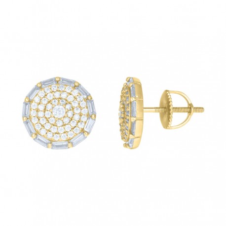925 Sterling Silver CZ Earrings