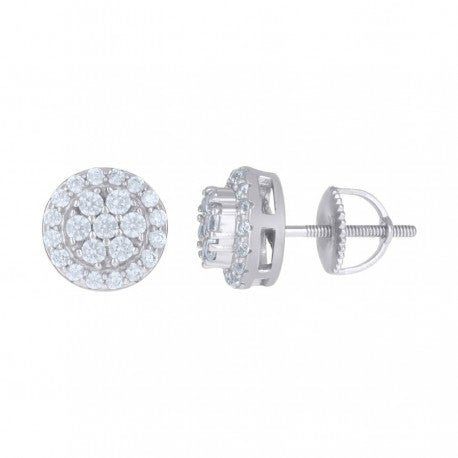 925 Sterling Silver CZ Earrings