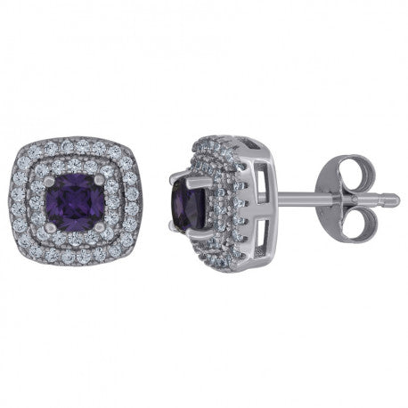 925 Sterling Silver Cz Earrings