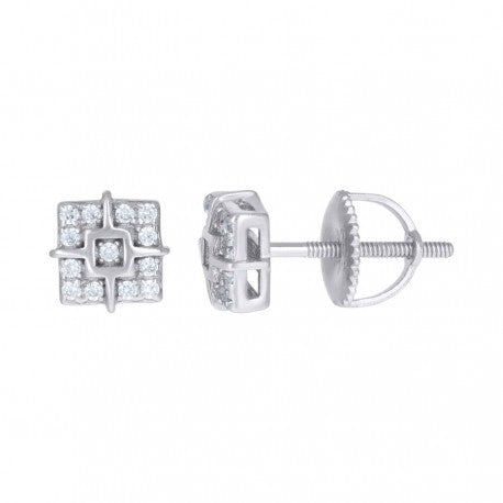 925 Sterling Silver CZ Earrings