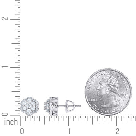 925 Sterling Silver Cz Earrings