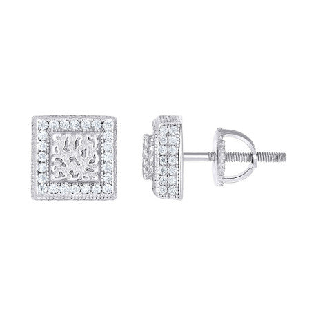925 Sterling Silver Cz Earrings