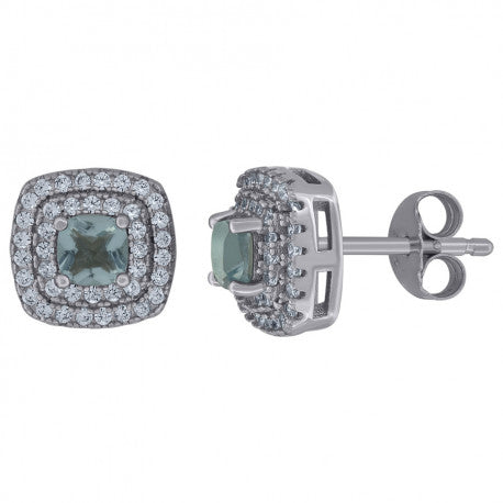 925 Sterling Silver Cz Earrings