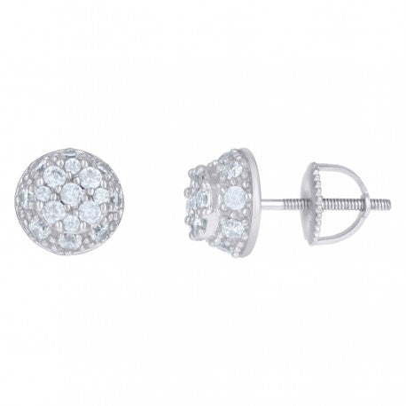 925 Sterling Silver CZ Earrings