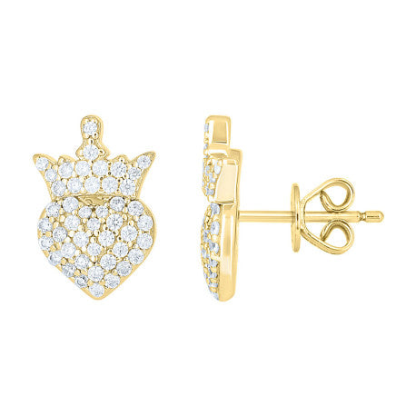 925 Sterling Silver Cz Earrings