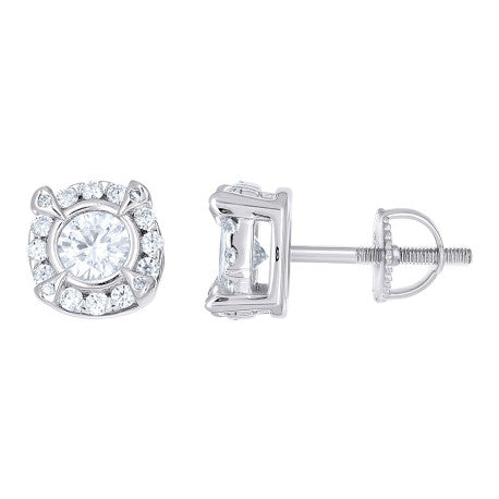 925 Sterling Silver Cz Earrings