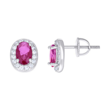 925 Sterling Silver Cz Earrings