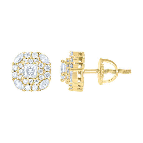 925 Sterling Silver Cz Earrings