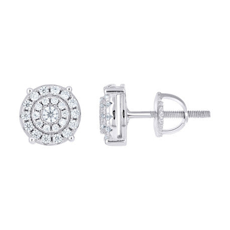 925 Sterling Silver Cz Earrings