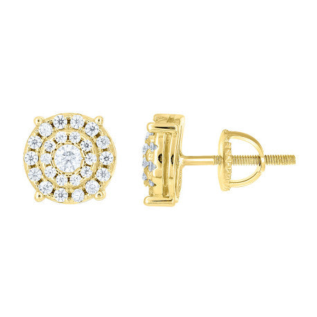 925 Sterling Silver Cz Earrings