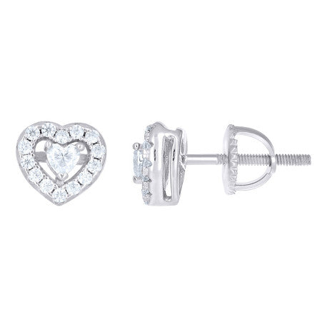 925 Sterling Silver Cz Earrings