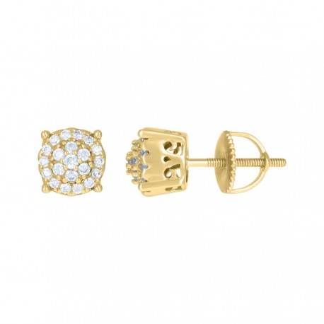 925 Sterling Silver CZ Earrings