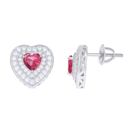 925 Sterling Silver Cz Earrings