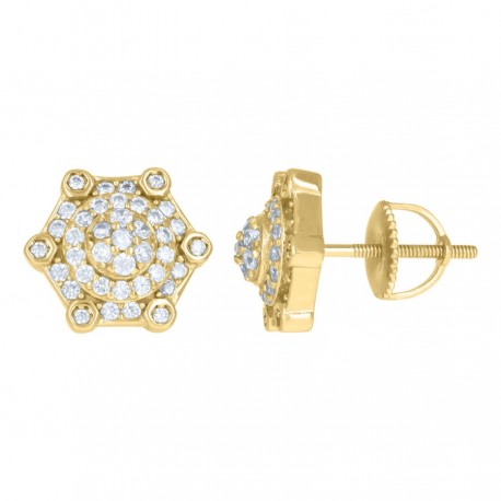 925 Sterling Silver CZ Earrings