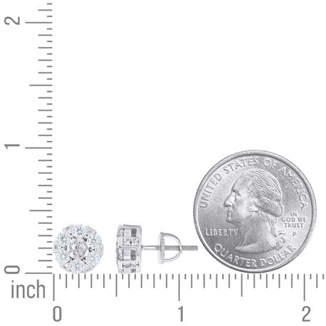 925 Sterling Silver Cz Earrings
