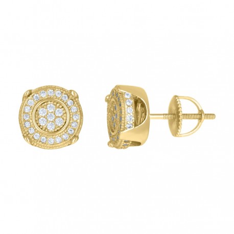 925 Sterling Silver CZ Earrings