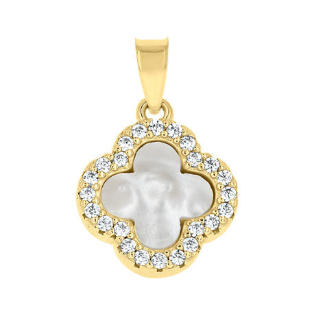 925 Sterling Silver Cz Pendant 13mm