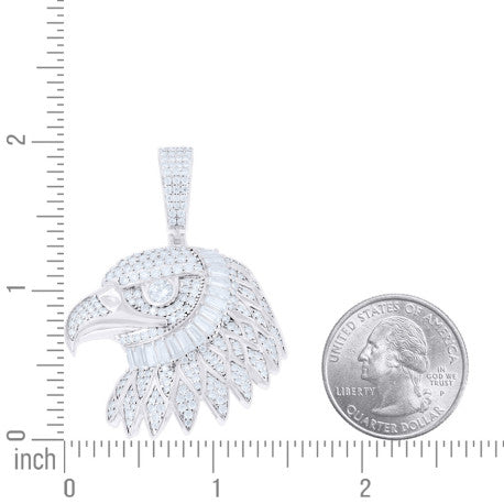 925 Sterling Silver Cz Pendant