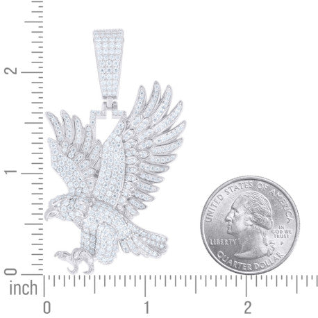 925 Sterling Silver Cz Pendant