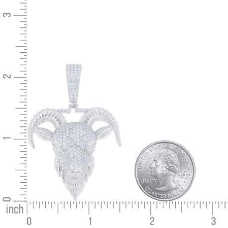 925 Sterling Silver Cz Pendant