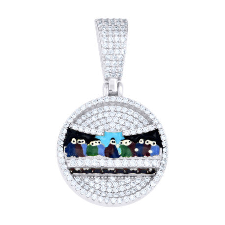 925 Sterling Silver Cz Pendant
