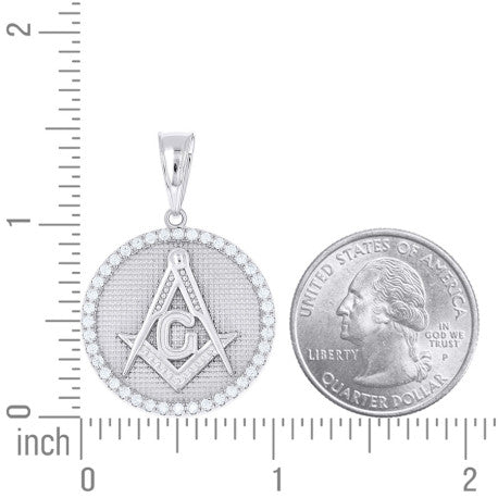 925 Sterling Silver Cz Pendant
