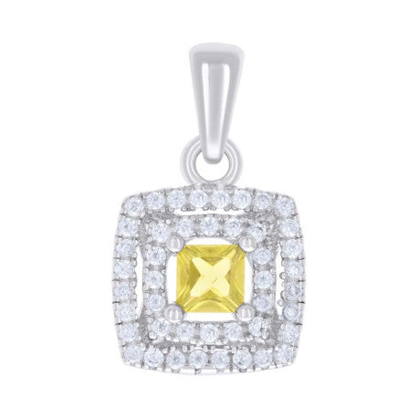 925 Sterling Silver Cz Pendant