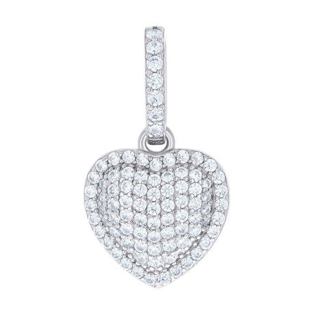 925 Sterling Silver Cz Pendant