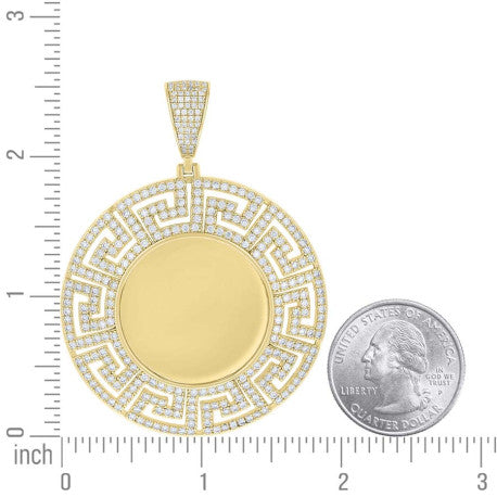 925 Sterling Silver Cz Pendant