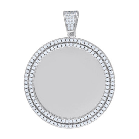 925 Sterling Silver Cz Pendant