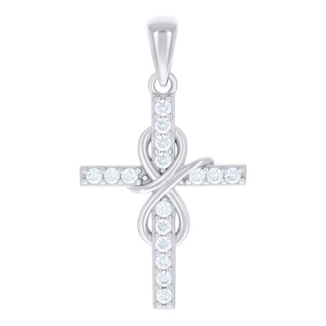 925 Sterling Silver Cz Pendant