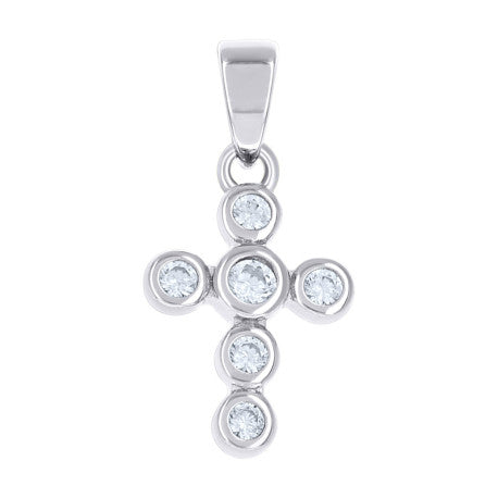 925 Sterling Silver Cz Pendant
