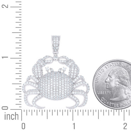 925 Sterling Silver Cz Pendant