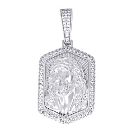 925 Sterling Silver Cz Pendant