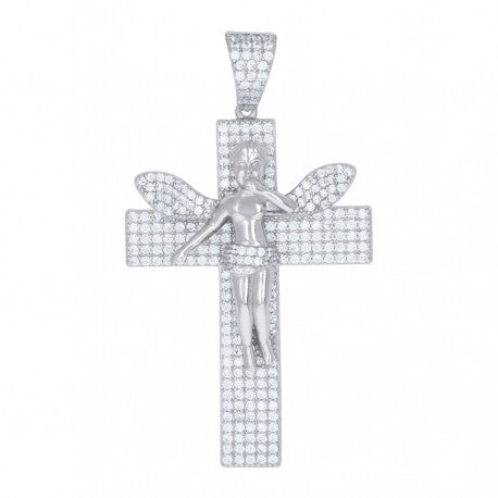 925 Sterling Silver CZ Pendant