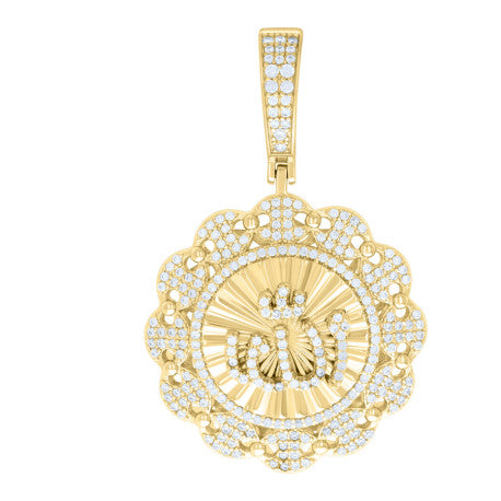925 Sterling Silver Cz Pendant