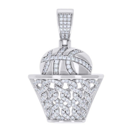 925 Sterling Silver Cz Pendant