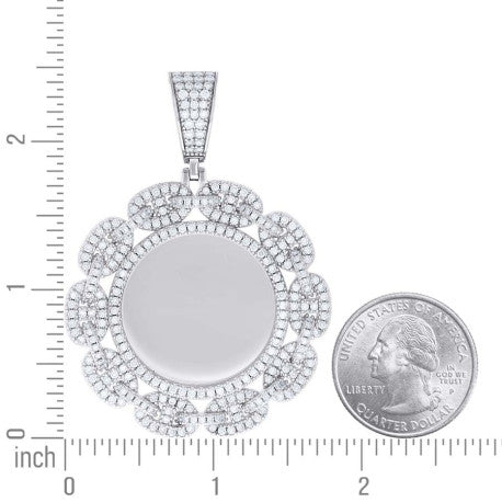 925 Sterling Silver Cz Pendant