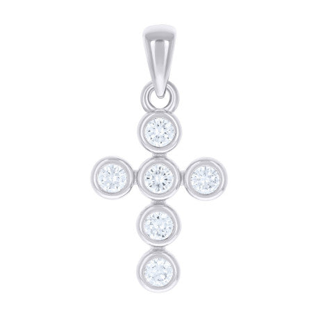 925 Sterling Silver Cz Pendant