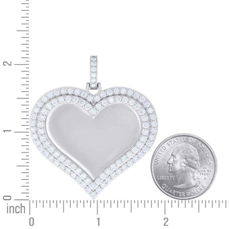 925 Sterling Silver Cz Pendant