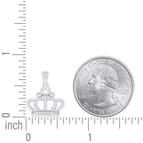 925 Sterling Silver Cz Pendant