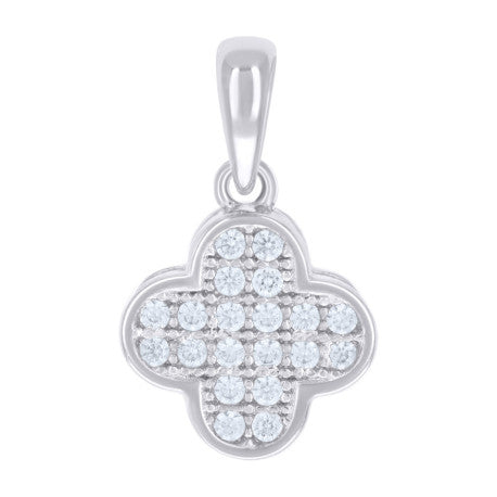 925 Sterling Silver Cz Pendant