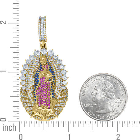 925 Sterling Silver Cz Pendant