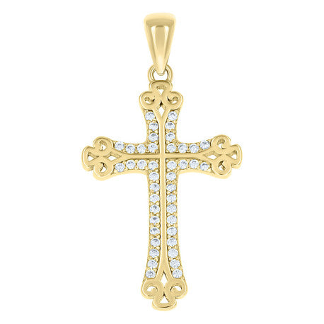 925 Sterling Silver Cz Pendant