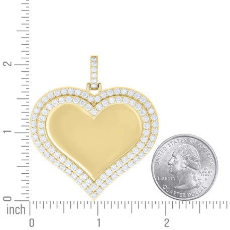 925 Sterling Silver Cz Pendant