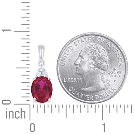 925 Sterling Silver Cz Pendant