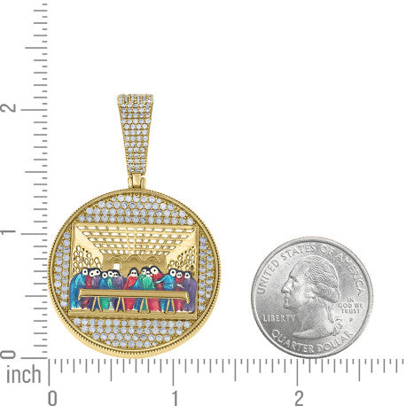 925 Sterling Silver Cz Pendant