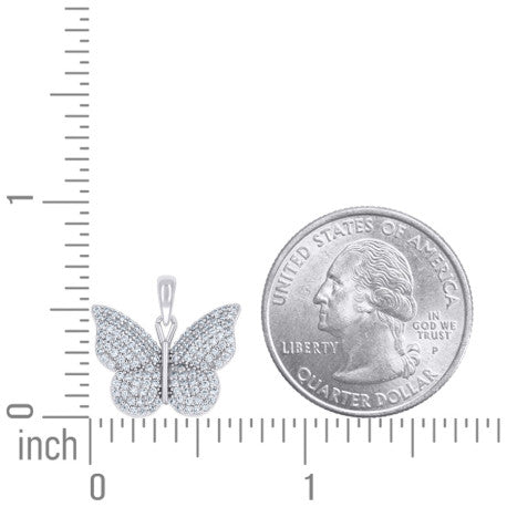 925 Sterling Silver Cz Pendant